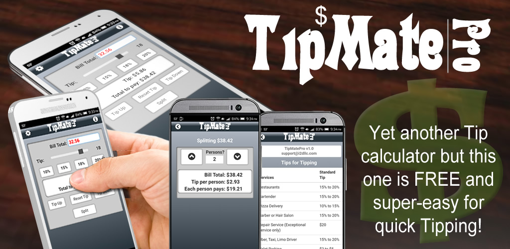 Free App for Calcualting Tips
